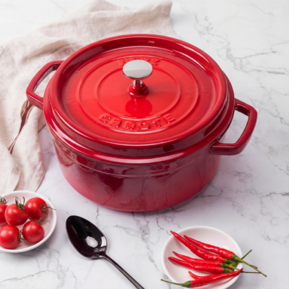 Carote Enameled Cast Iron Dutch Oven